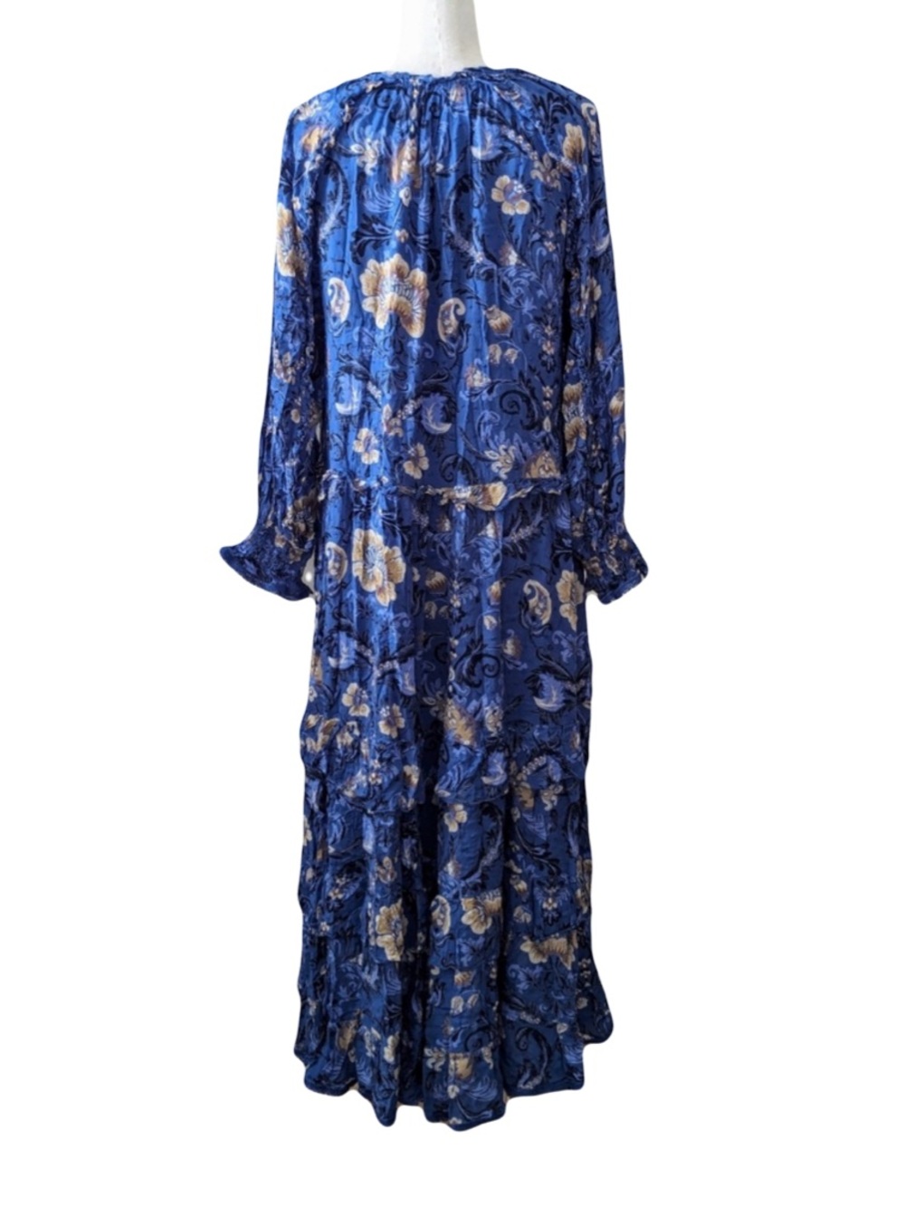 Breathtaking Spell & the Gypsy Collective Blue Aurora Boho Festival Maxi Dress - Picture 5 of 14